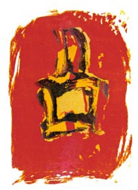 Ode to Kline 1995 - Screen Print