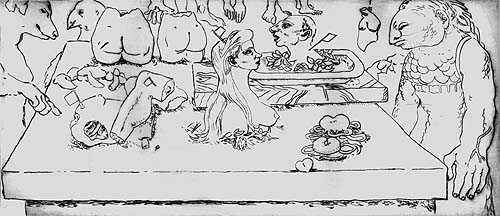The Last Butchery - etching