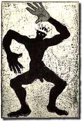 Raving - Etching