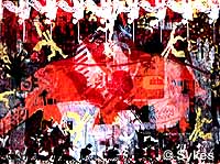 'Skin'  Woodcut  40"x29"  1995