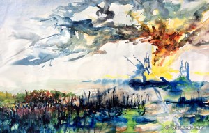 Exploding Landscape III