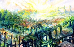 Exploding Landscape IV